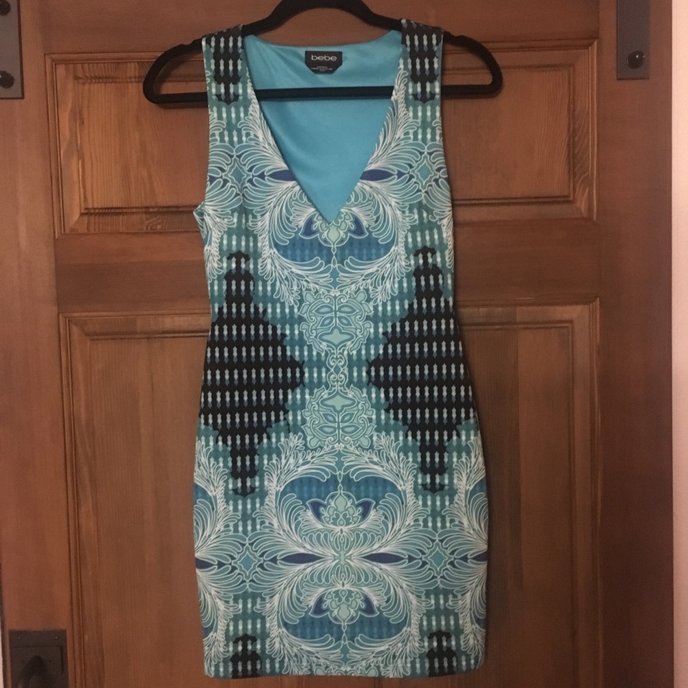 Bebe V Neck Dress